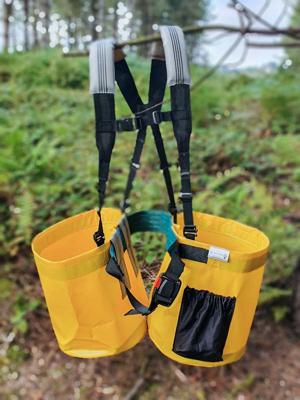 PLANTEM Double Tree Planting Harness in woodland