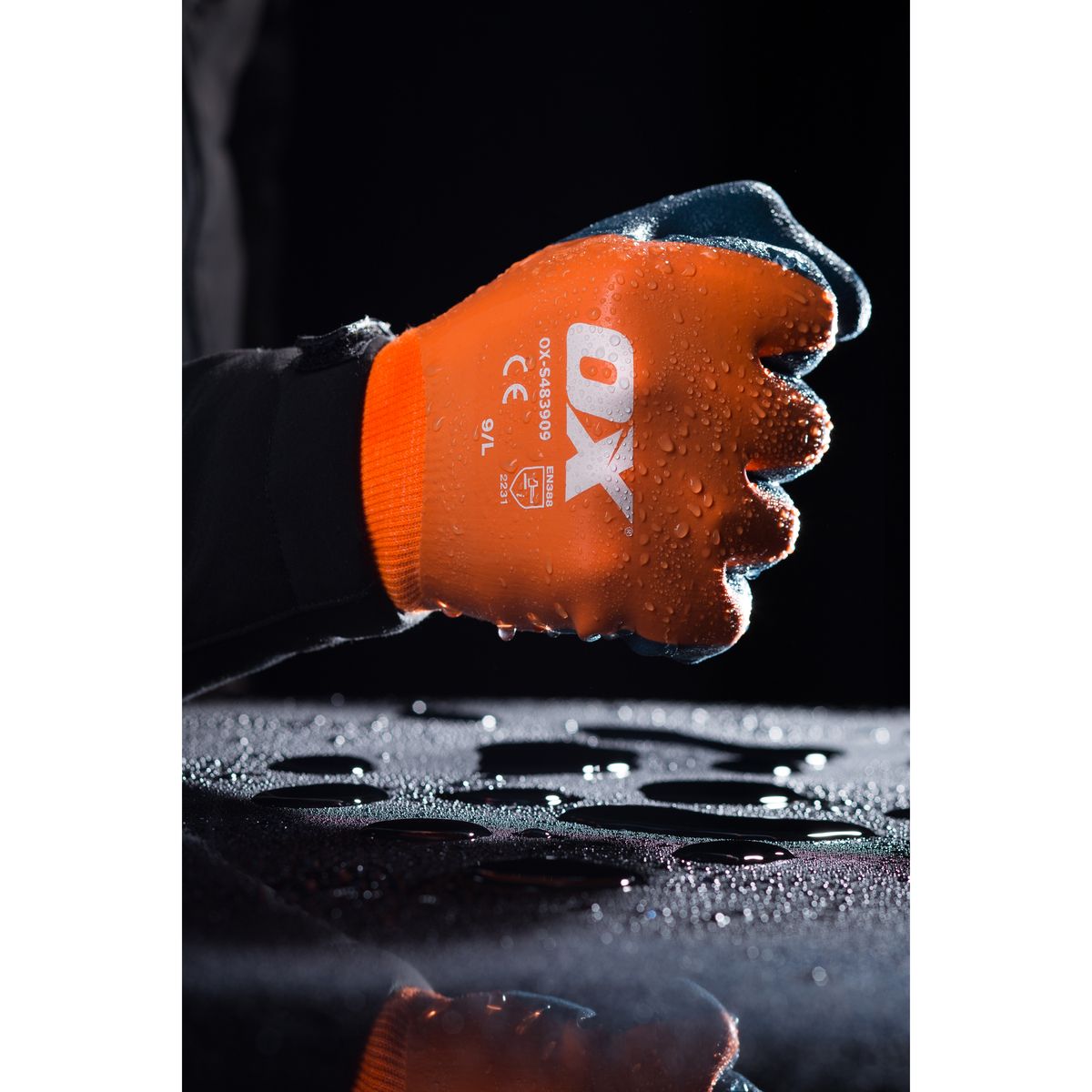 OX Waterproof Thermal Latex Gloves