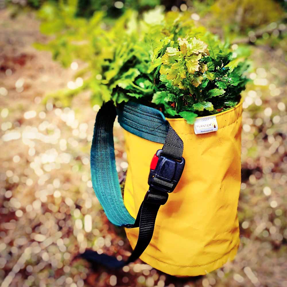 PLANTEM® Tree Planting Bags; durable & re-configurable . . . with a sensible waist buckle.