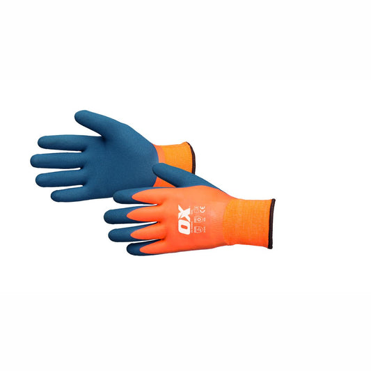 OX Waterproof Thermal Latex Gloves